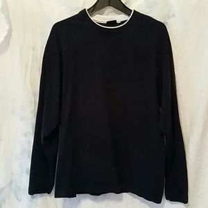Izod navy long sleeve t large excellent condition